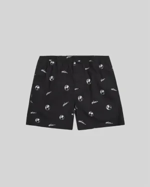 8 Ball Beach Short - Black