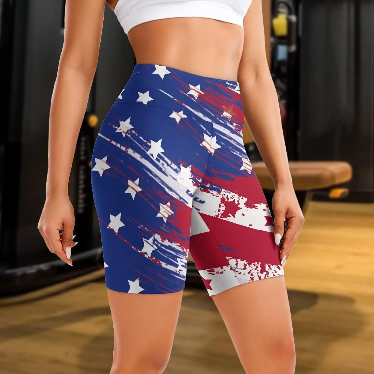 AFPANQZ Yoga Shorts Women's Yoga Slimming Seamless Legging Spring Summer Athletic Yoga Pants Seamless Stretch Pants