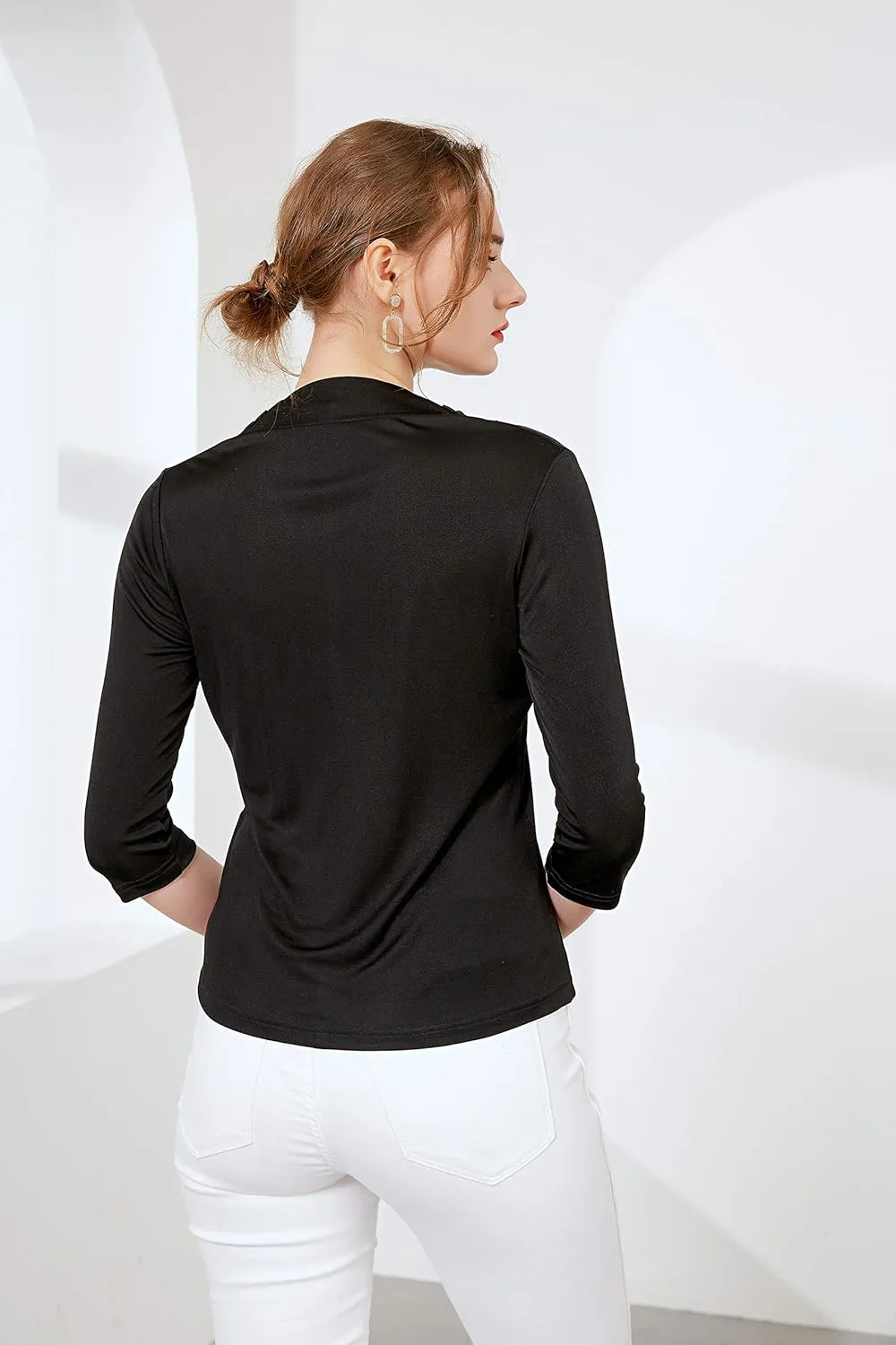 Alexander Women's Mulberry Silk T-Shirt Fashion Tops