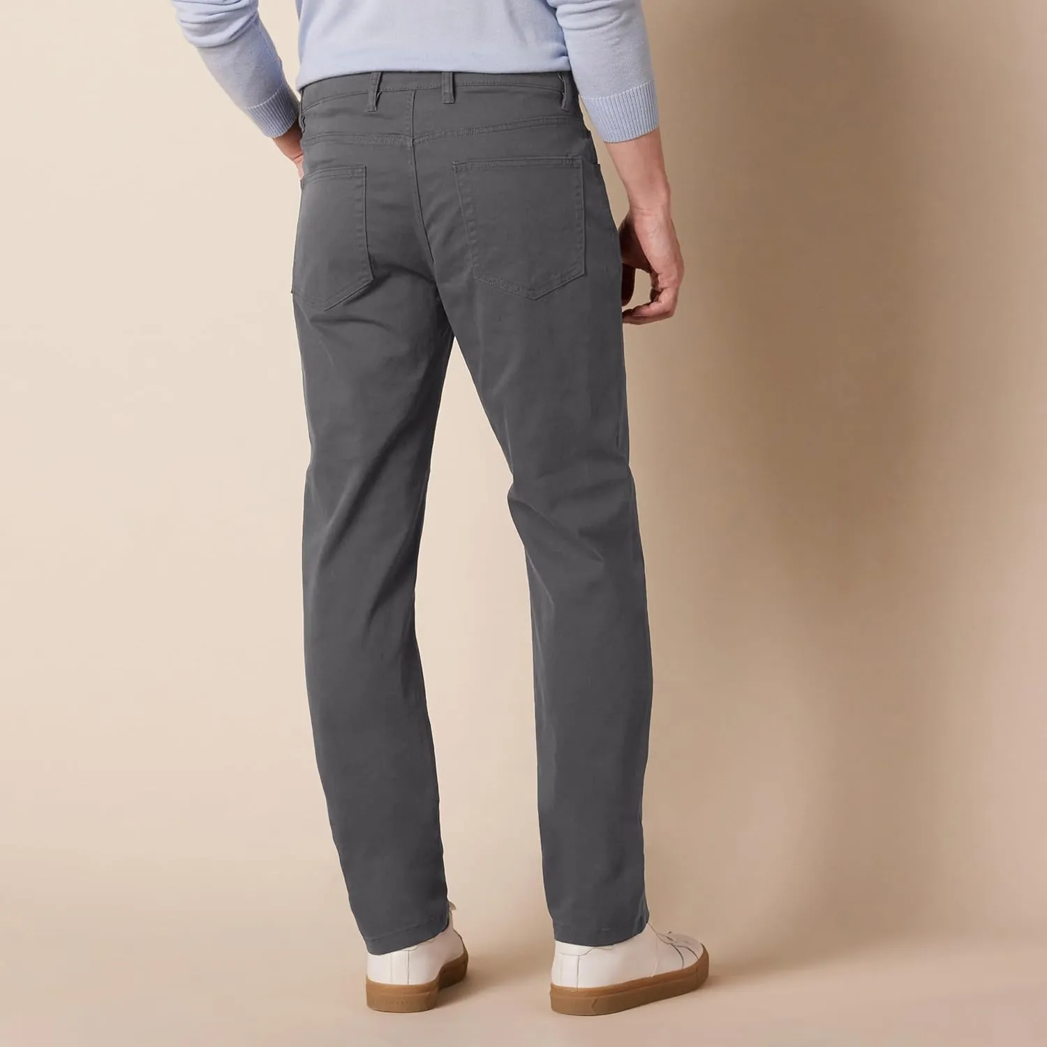 Amazon Essentials Men's Straight-Fit 5-Pocket Comfort Stretch Chino Pant (Previously Goodthreads)