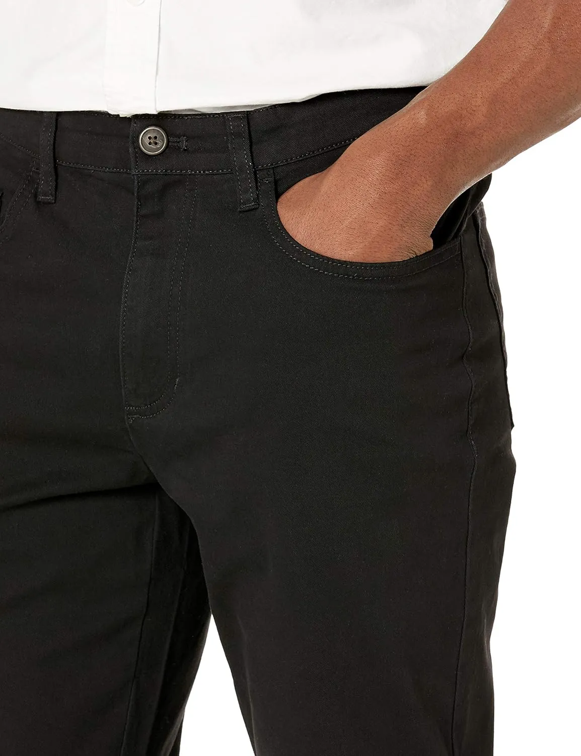 Amazon Essentials Men's Straight-Fit 5-Pocket Comfort Stretch Chino Pant (Previously Goodthreads)