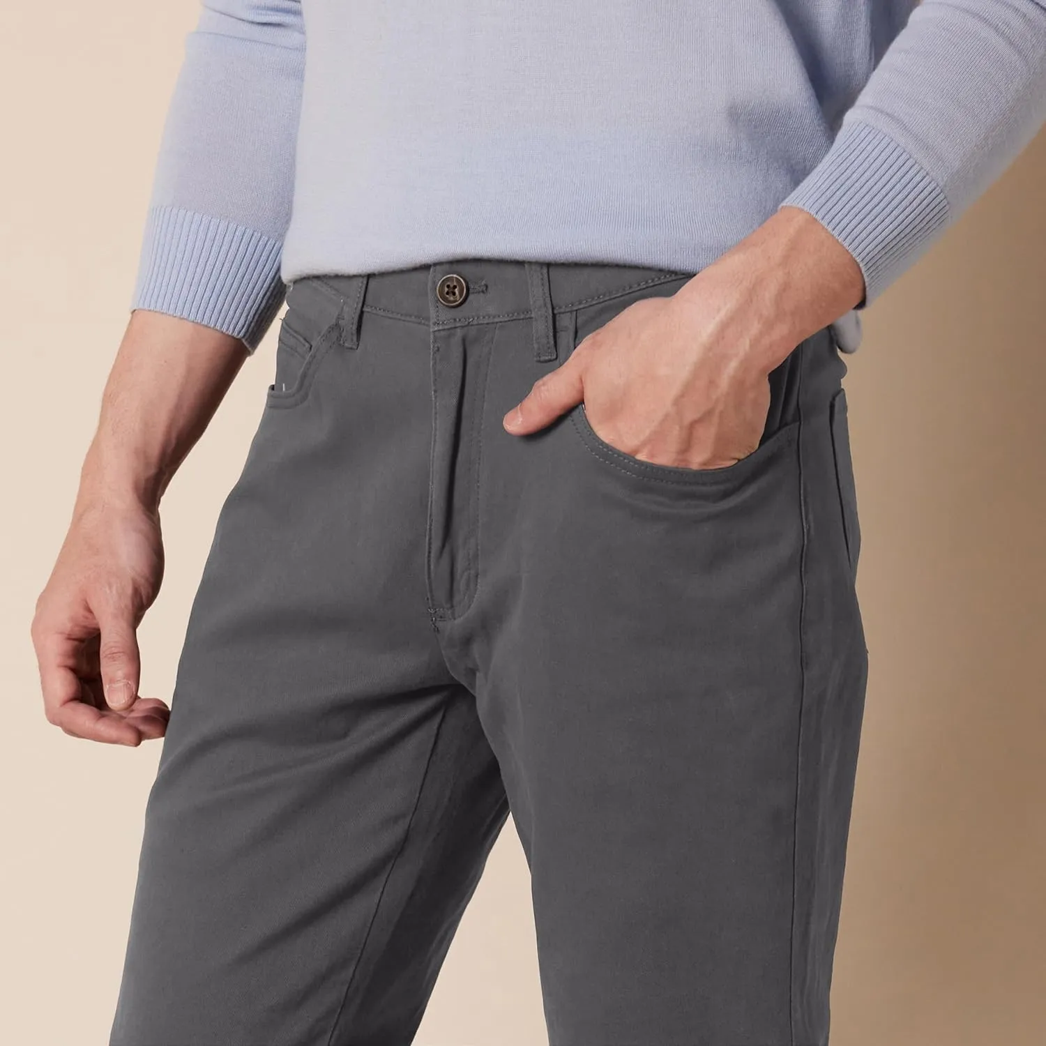 Amazon Essentials Men's Straight-Fit 5-Pocket Comfort Stretch Chino Pant (Previously Goodthreads)