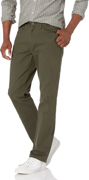 Amazon Essentials Men's Straight-Fit 5-Pocket Comfort Stretch Chino Pant (Previously Goodthreads)