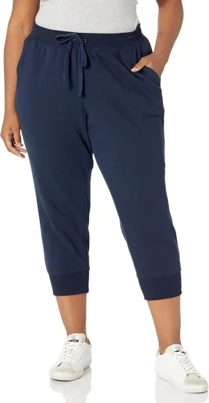 Amazon Essentials Women's Fleece Capri Jogger Sweatpant (Available in Plus Size)