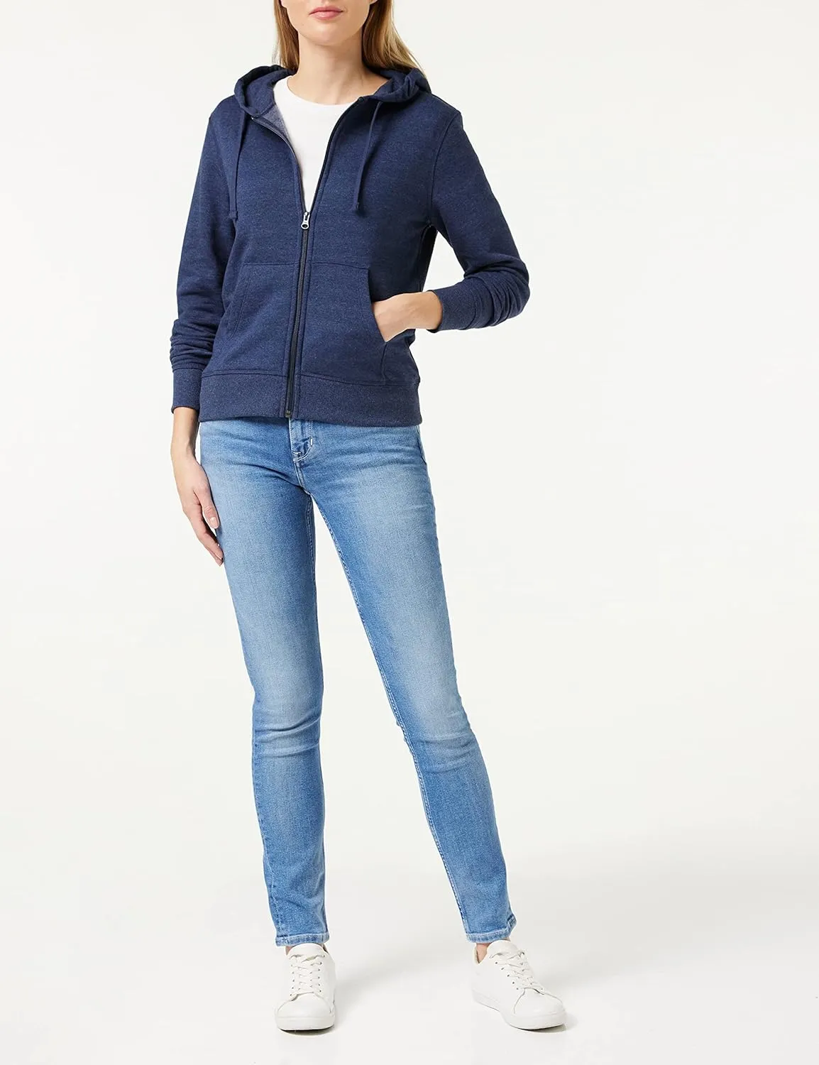 Amazon Essentials Women's Fleece Full-Zip Hoodie (Available in Plus Size)