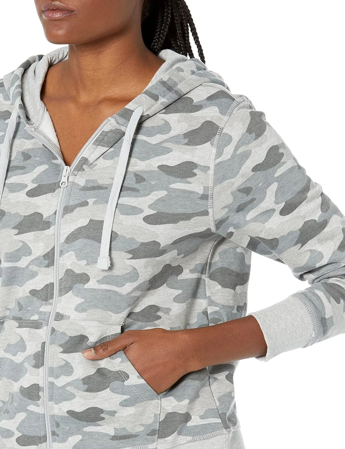 Amazon Essentials Women's Fleece Full-Zip Hoodie (Available in Plus Size)