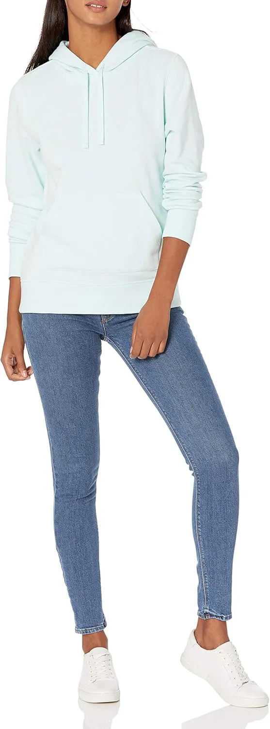 Amazon Essentials Women's Regular-Fit Fleece Pullover Hoodie (Available in Plus Size)