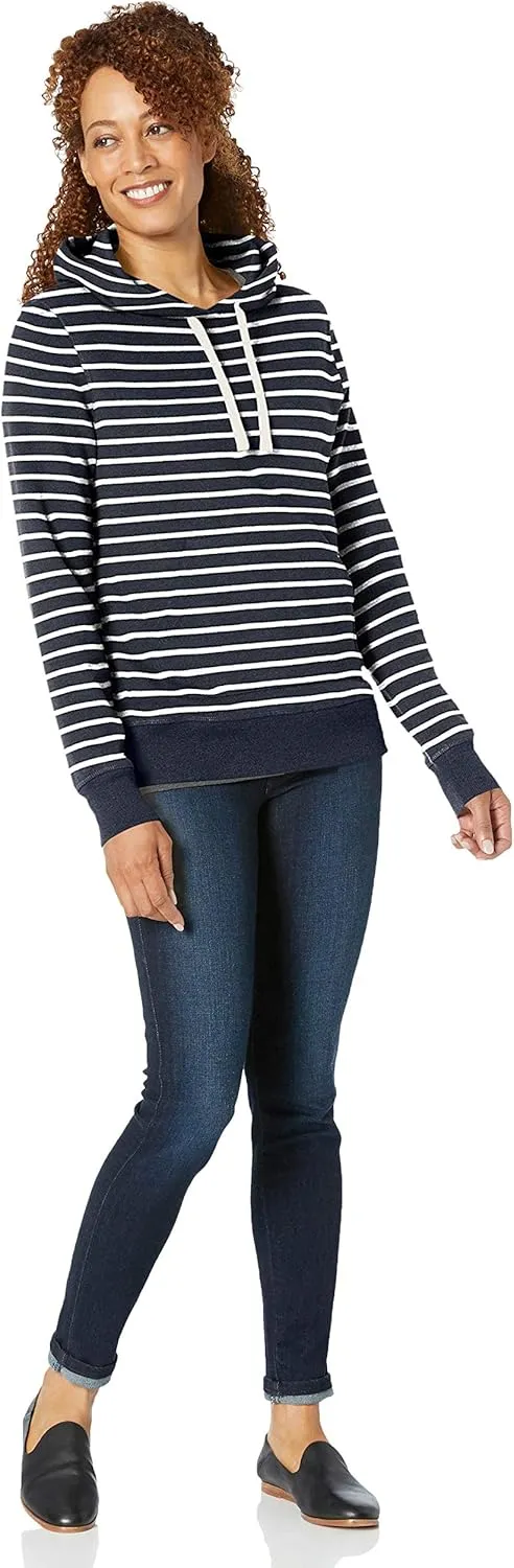 Amazon Essentials Women's Regular-Fit Fleece Pullover Hoodie (Available in Plus Size)