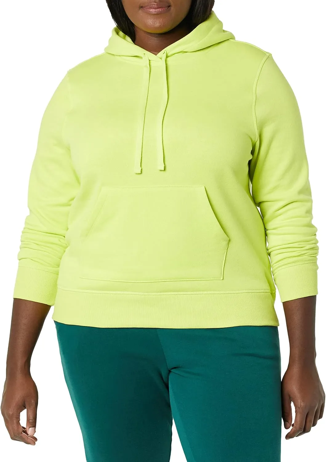 Amazon Essentials Women's Regular-Fit Fleece Pullover Hoodie (Available in Plus Size)