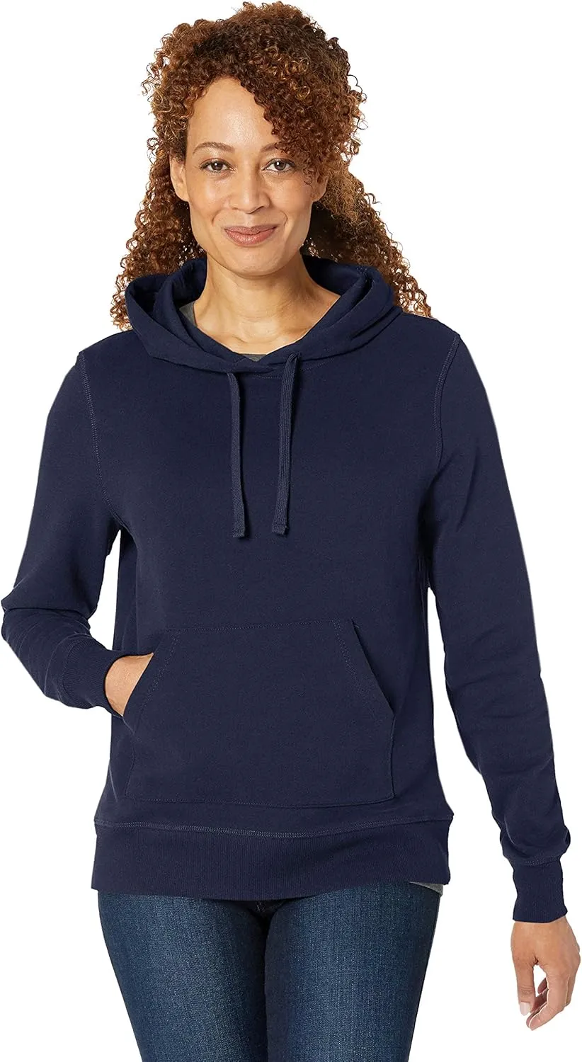 Amazon Essentials Women's Regular-Fit Fleece Pullover Hoodie (Available in Plus Size)