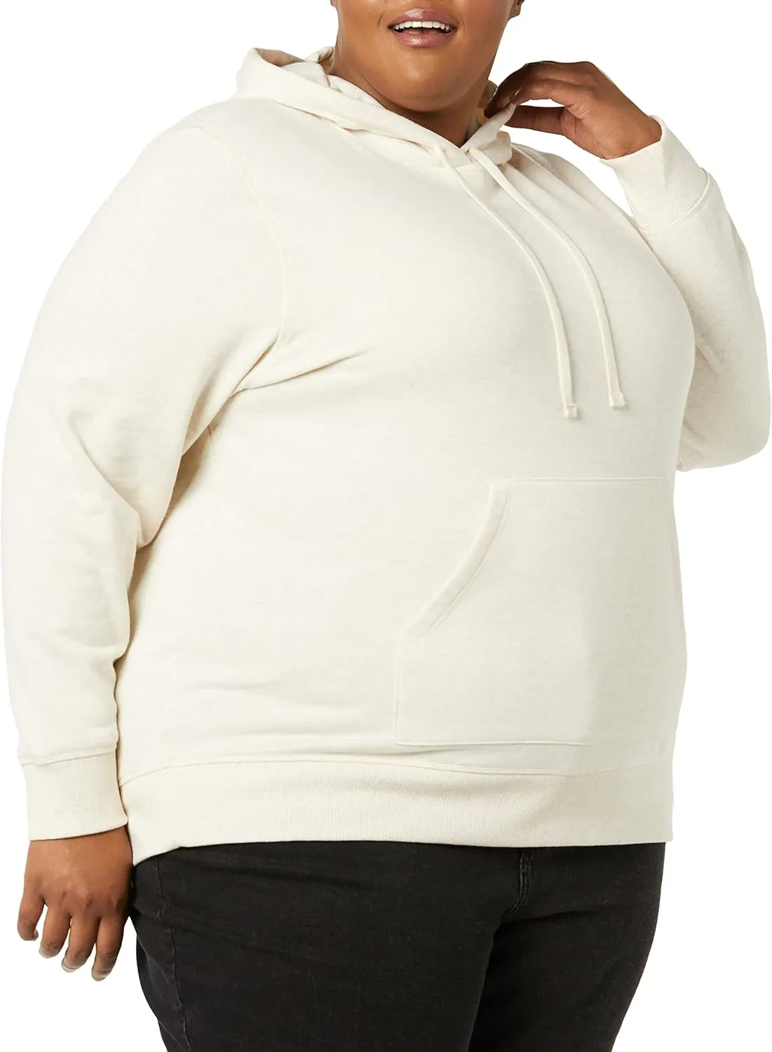 Amazon Essentials Women's Regular-Fit Fleece Pullover Hoodie (Available in Plus Size)