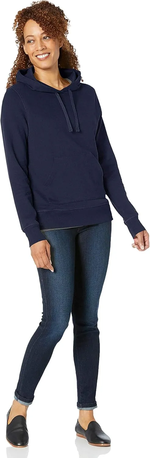 Amazon Essentials Women's Regular-Fit Fleece Pullover Hoodie (Available in Plus Size)