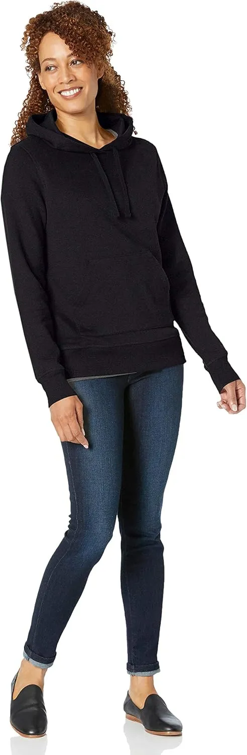 Amazon Essentials Women's Regular-Fit Fleece Pullover Hoodie (Available in Plus Size)