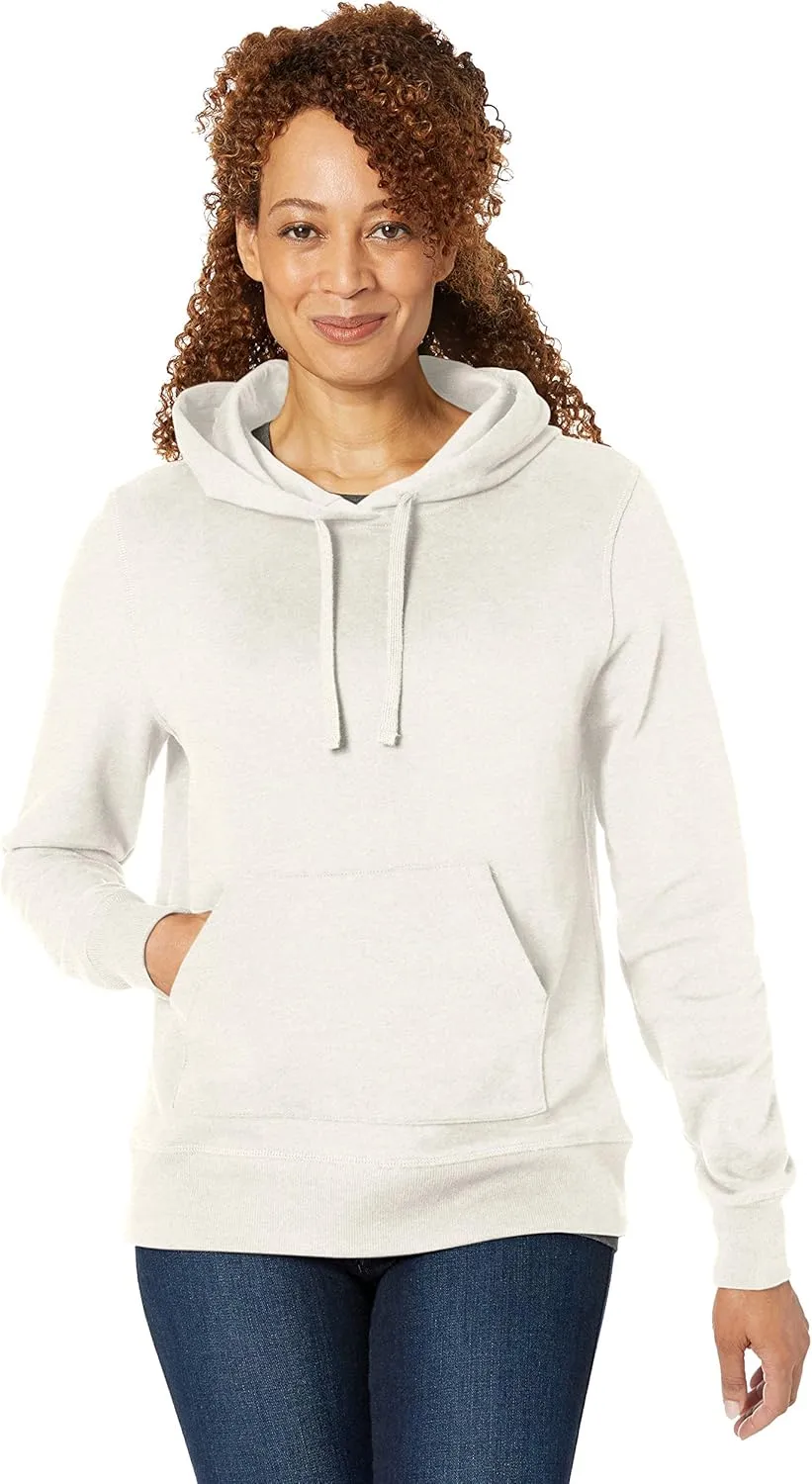 Amazon Essentials Women's Regular-Fit Fleece Pullover Hoodie (Available in Plus Size)