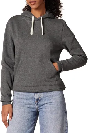 Amazon Essentials Women's Regular-Fit Fleece Pullover Hoodie (Available in Plus Size)