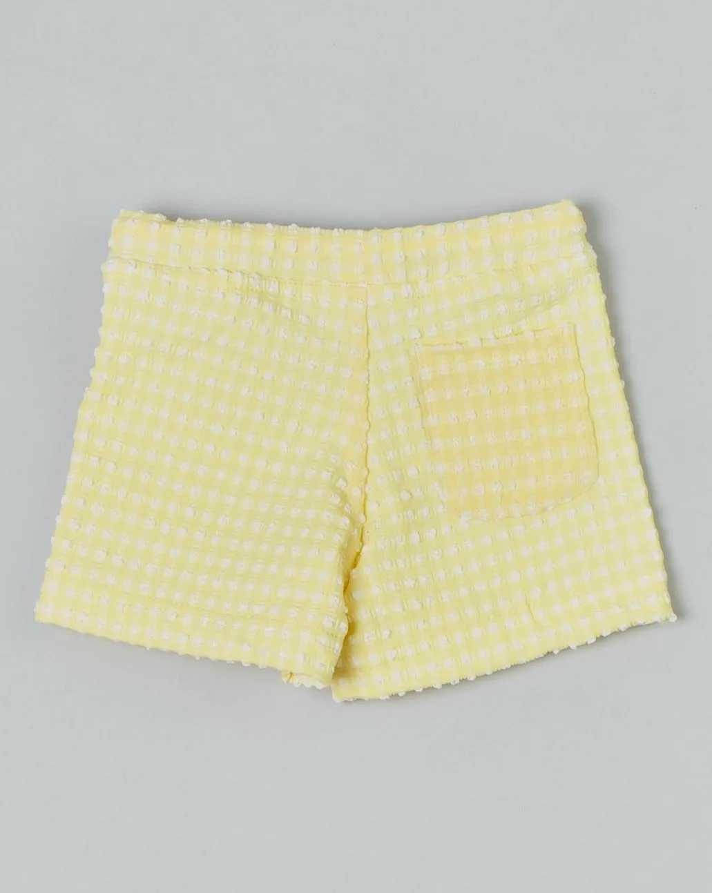 Baby Swim Trunks Citrine Gingham