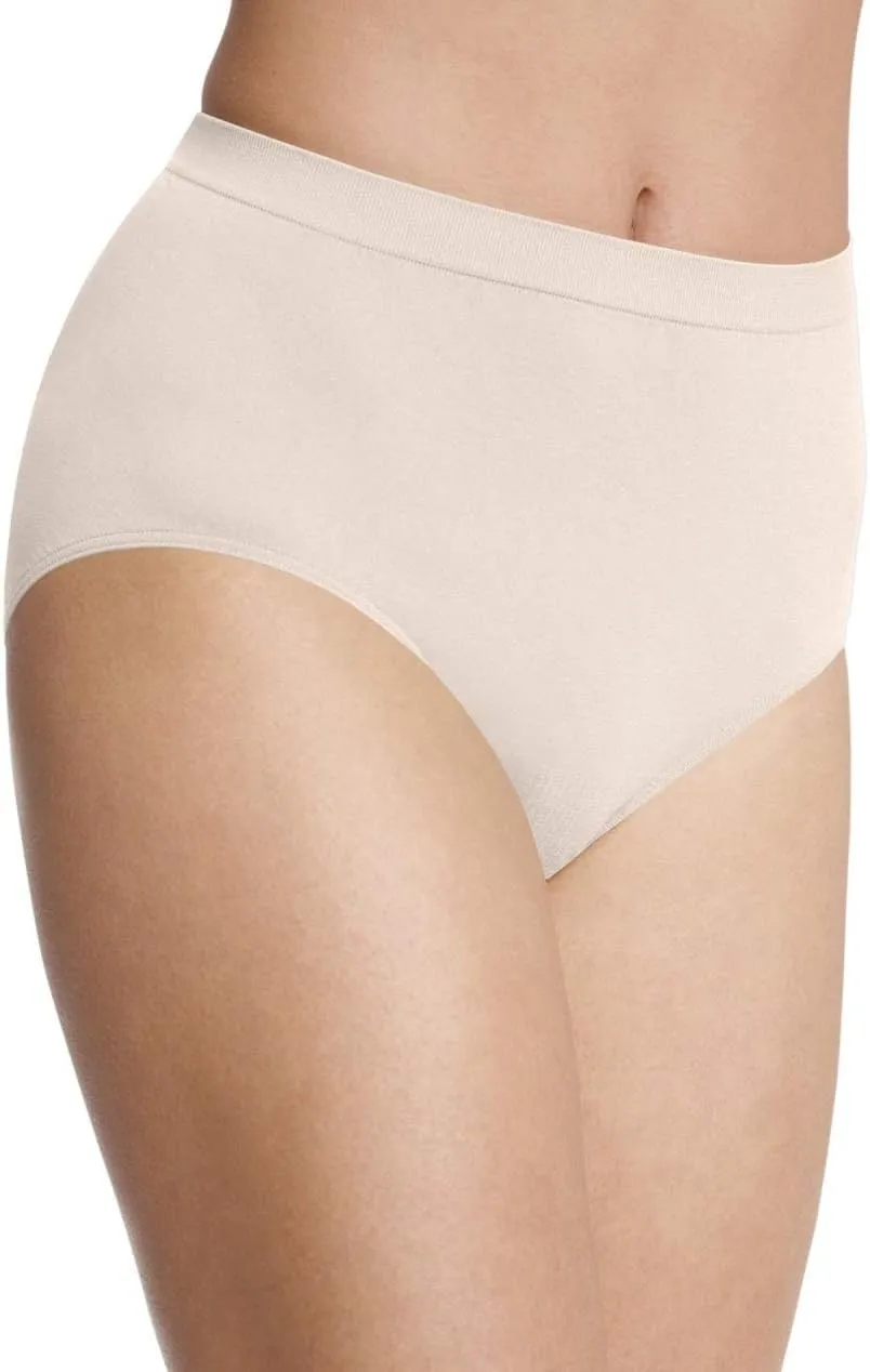 Barely There by Bali Comfort Revolution Microfiber Seamless Brief