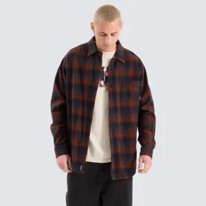 Barrio Flannel Shirt Midnight Blue