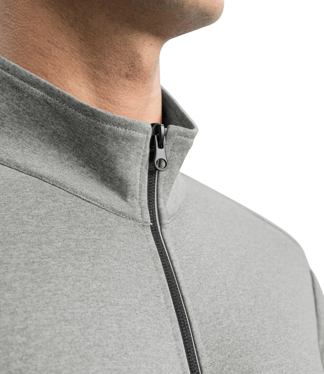 BASUDAM Men's Track Jackets Lightweight Warm Up Casual Coat Athletic Workout Running Jacket with Zipper Pockets