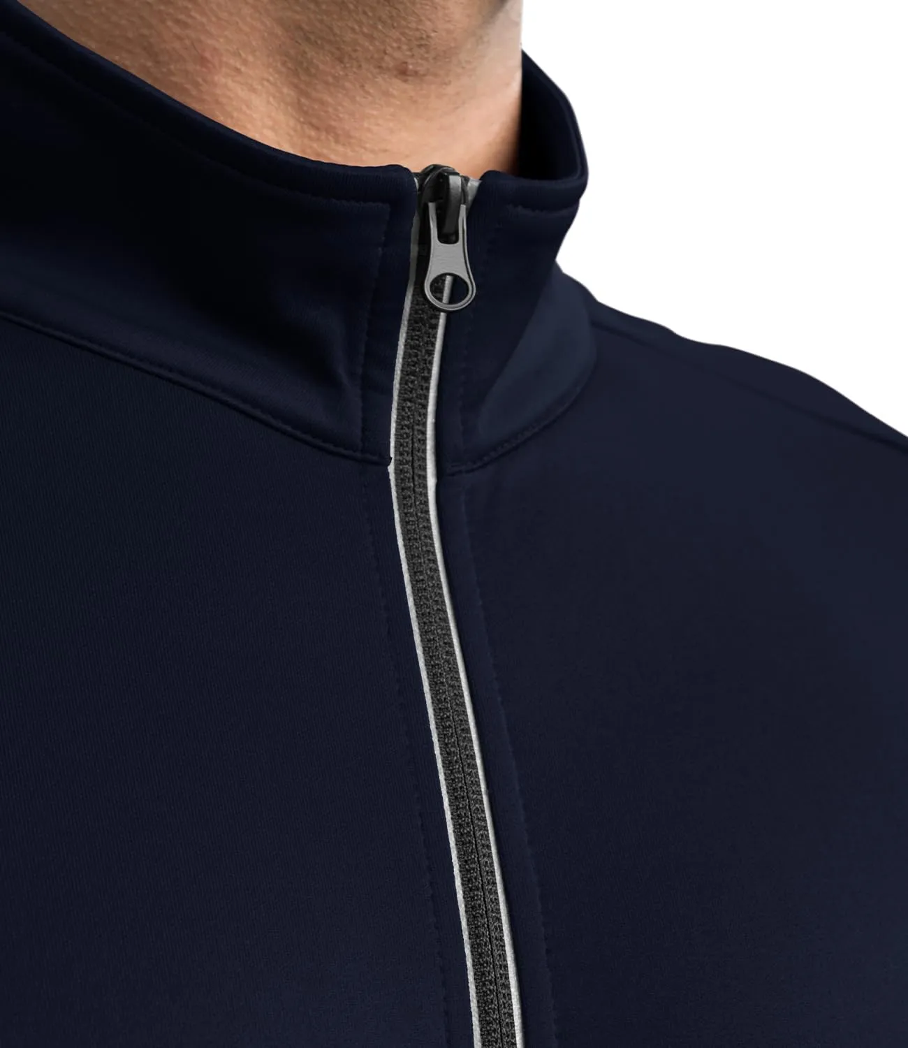 BASUDAM Men's Track Jackets Lightweight Warm Up Casual Coat Athletic Workout Running Jacket with Zipper Pockets