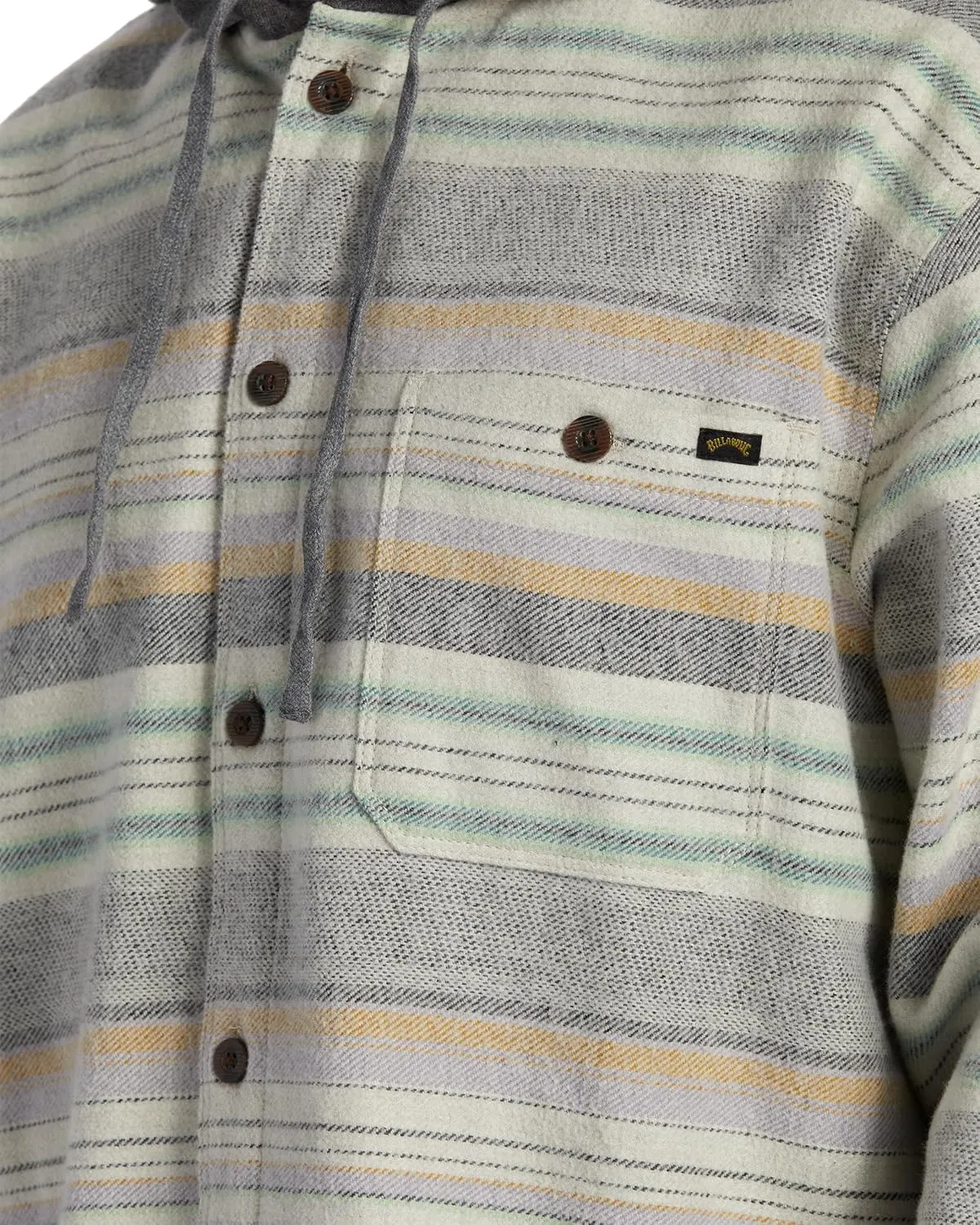Billabong Men's Classic Hooded Baja Flannel Shirt