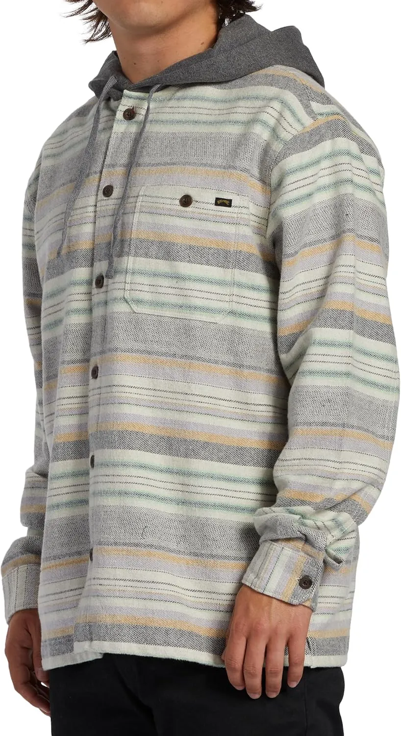 Billabong Men's Classic Hooded Baja Flannel Shirt
