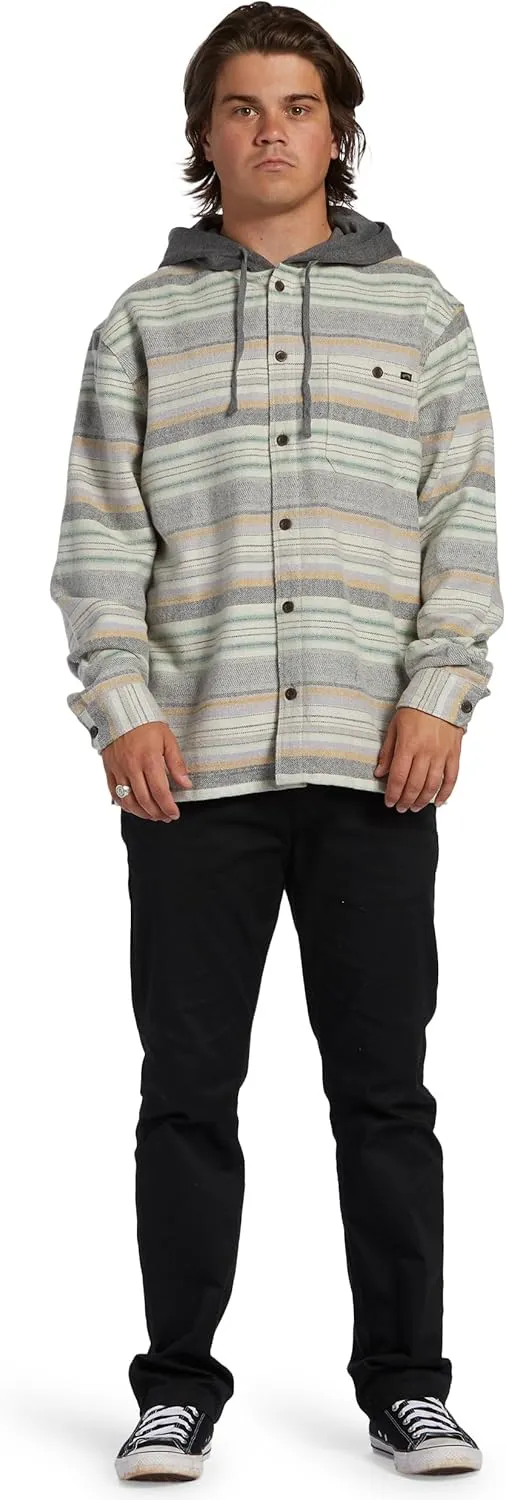 Billabong Men's Classic Hooded Baja Flannel Shirt