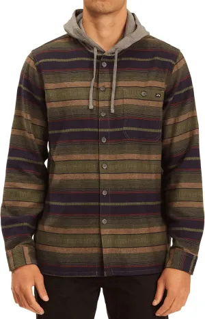 Billabong Men's Classic Hooded Baja Flannel Shirt