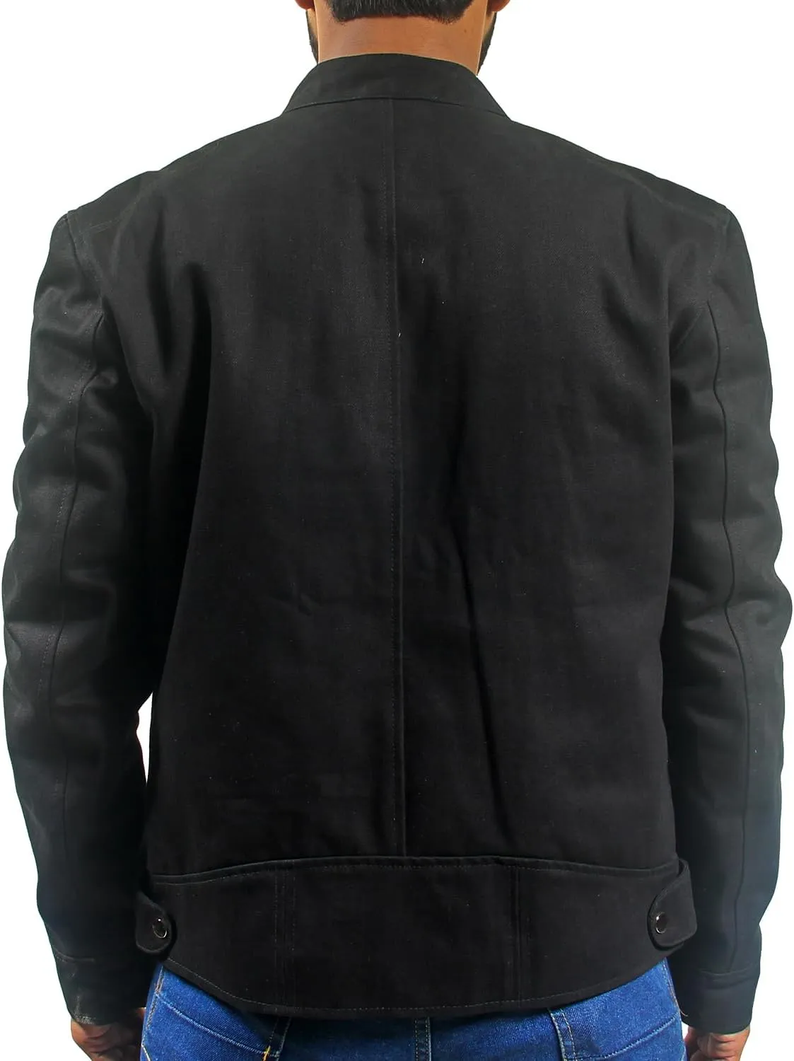 Black Denim Jean Jacket lightweight Concert & Work for Mens Fashion, Western, and Winter Trucker Styles in One Jacket