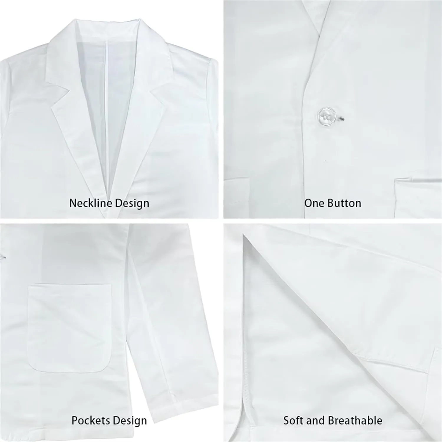 Blazer for Men Regular Fit Suit Jacket Sport Coats with Pocket One Button Formal Dress Jacket