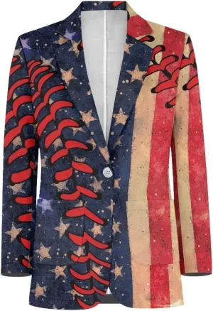 Blazer for Men Regular Fit Suit Jacket Sport Coats with Pocket One Button Formal Dress Jacket