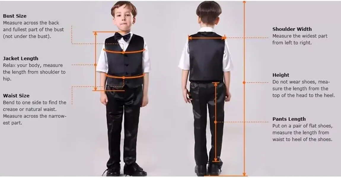Boys Linen Suits Beach Wedding Suit Summer Slim Fit 2 Piece Kids Lightweight Linen Suit Jacket Pant Set