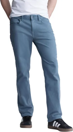 Buffalo David Bitton Men's Non-Denim Straight Leg Six French Terry Pants with Cotton Blend Stretch