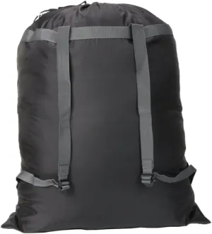 Cabilock Garment Bag Waterproof Suit Case for Long Dresses Coats Sweaters Large Capacity Storage Bag Black