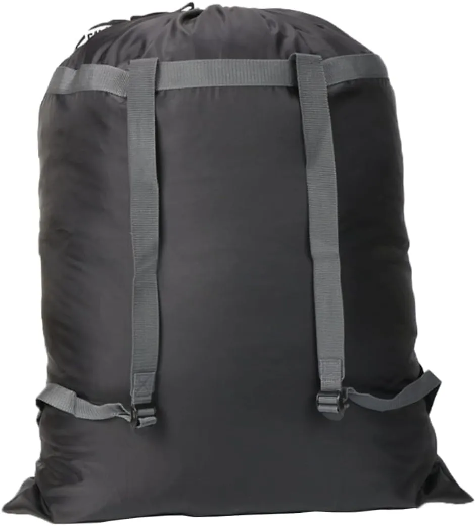 Cabilock Garment Bag Waterproof Suit Case for Long Dresses Coats Sweaters Large Capacity Storage Bag Black