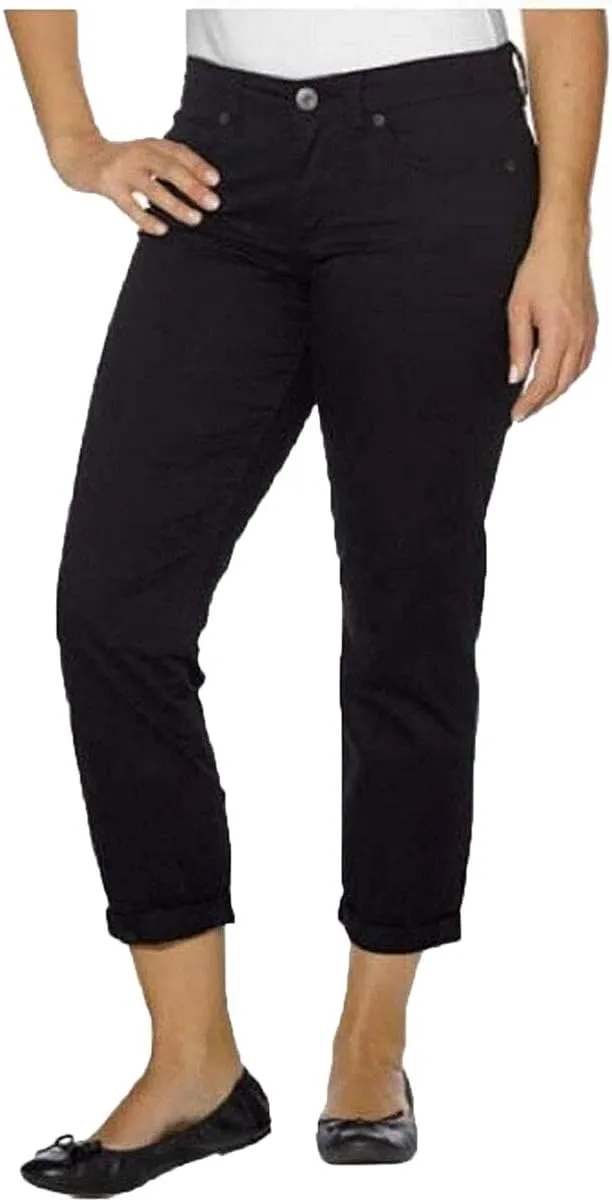 Calvin Klein Womens Power Stretch Skinny Cropped Pants