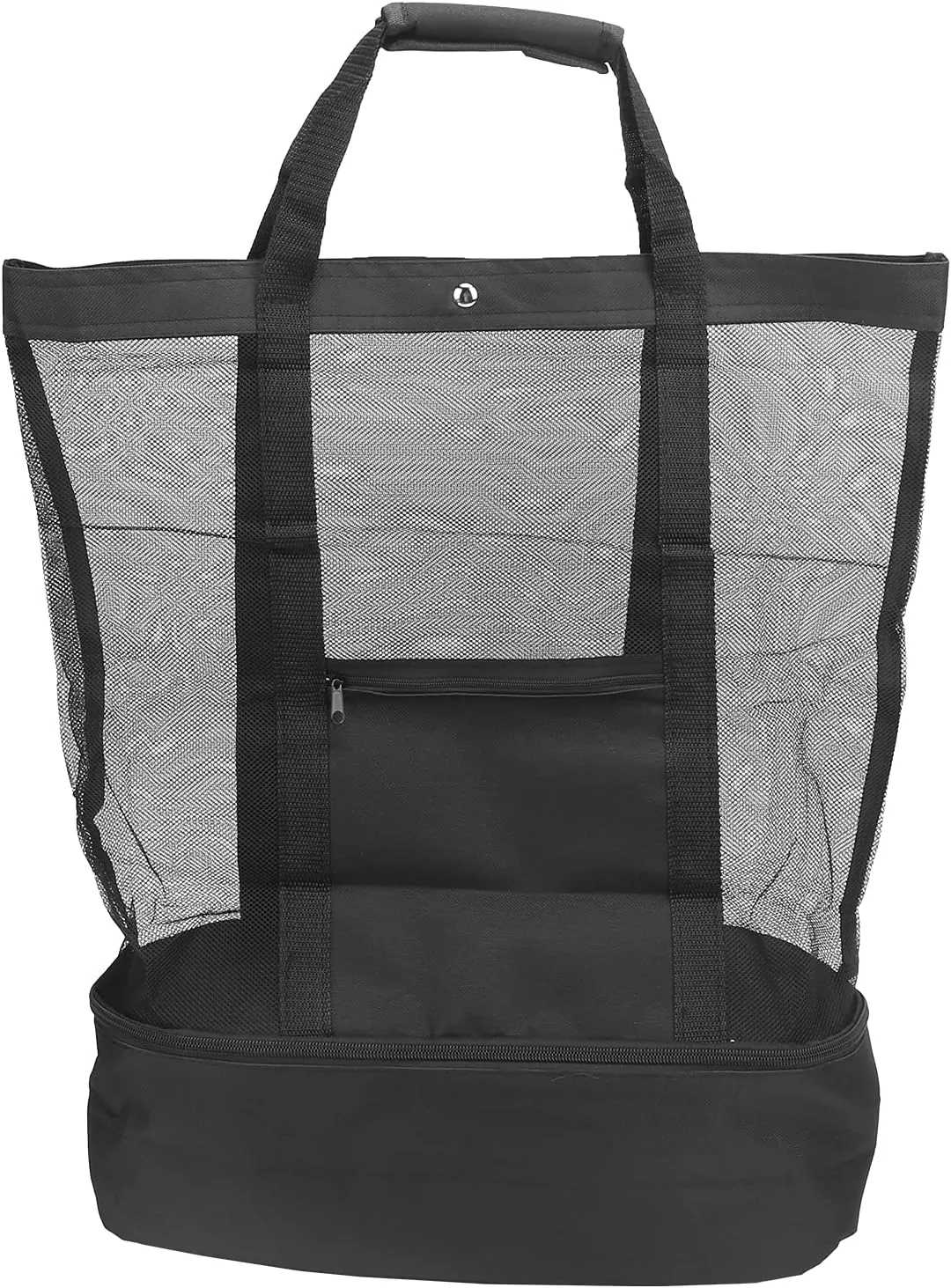 Camping Beach Mesh Tote Bag Multifunctional Organiser Beach Packing Cooler