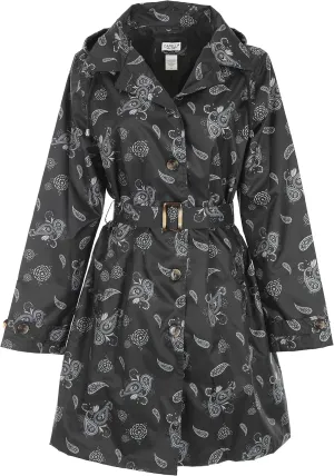 Capelli New York LadiesRain Coat with Belt
