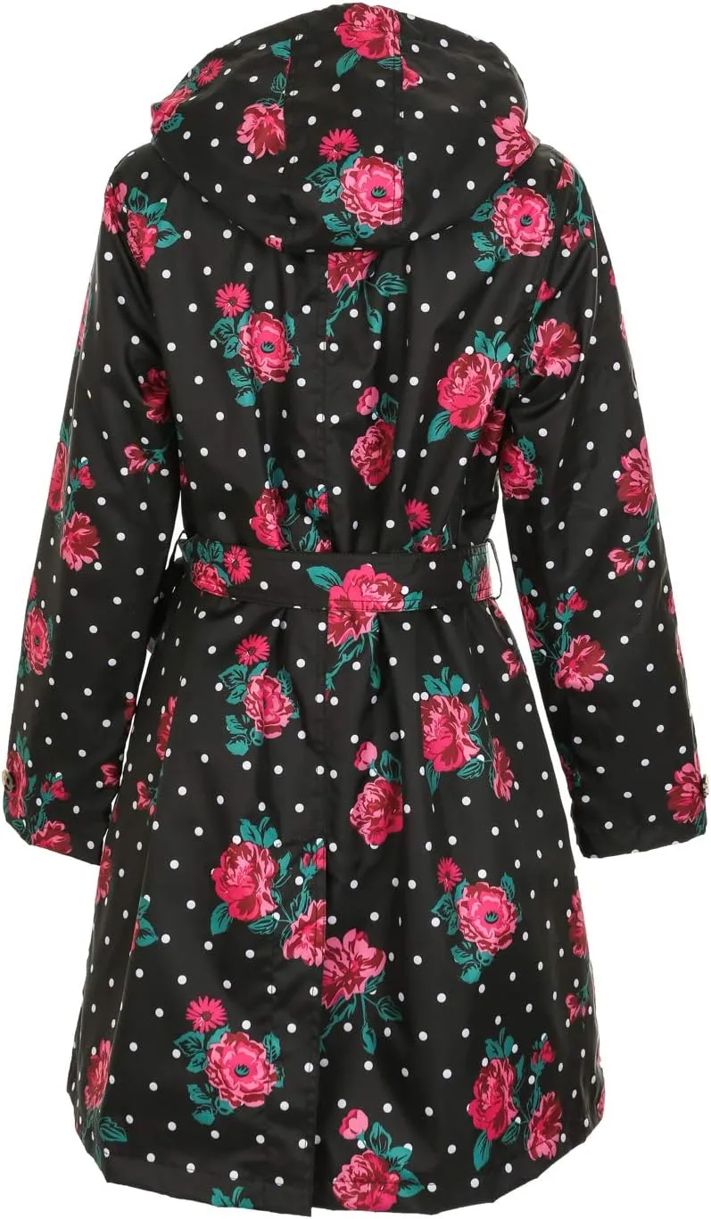 Capelli New York LadiesRain Coat with Belt