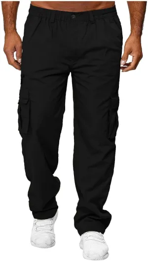 Cargo Pants for Men Baggy Lightweight Outdoor Work Pants with Pockets Mencomfy Stretch Waterproof Hiking Jogger Pants