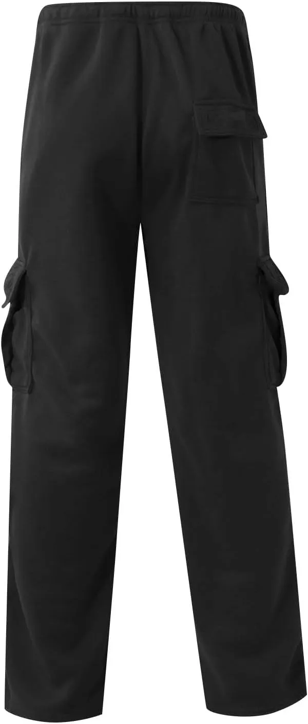 Cargo Pants for Men Relaxed Fit Pants Cargo Pants Fashion Baggy Pants Drawstring Trousers Baggy with Pockets