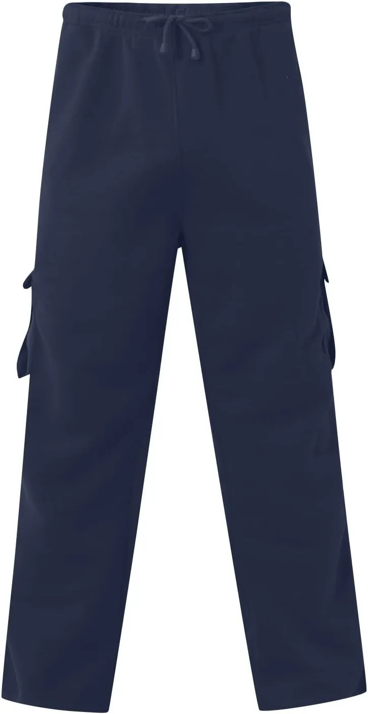 Cargo Pants for Men Relaxed Fit Pants Cargo Pants Fashion Baggy Pants Drawstring Trousers Baggy with Pockets