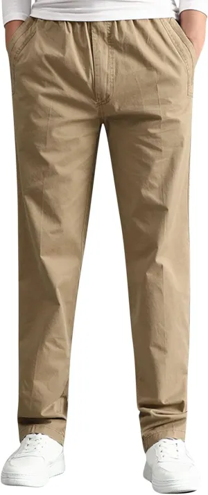 Cargo Sweatpants for Men Big and Tall Cargo Track Pants Men Loose Fit Men's Lightweight Ripstop Tactical Cargo Pants