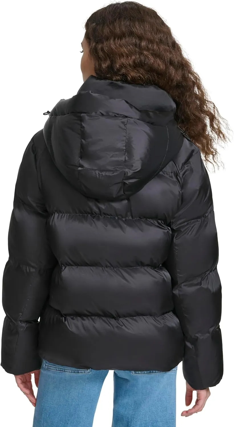 Champion Women's Quilted Mid-Weight Puffer Jacket with Hood