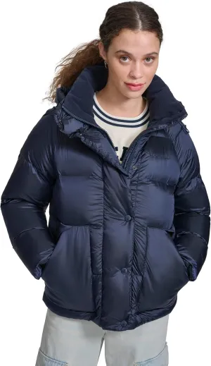 Champion Women's Quilted Mid-Weight Puffer Jacket with Hood