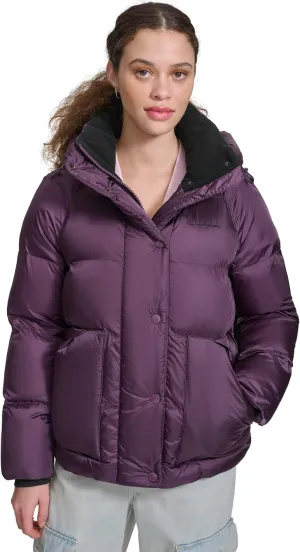 Champion Women's Quilted Mid-Weight Puffer Jacket with Hood