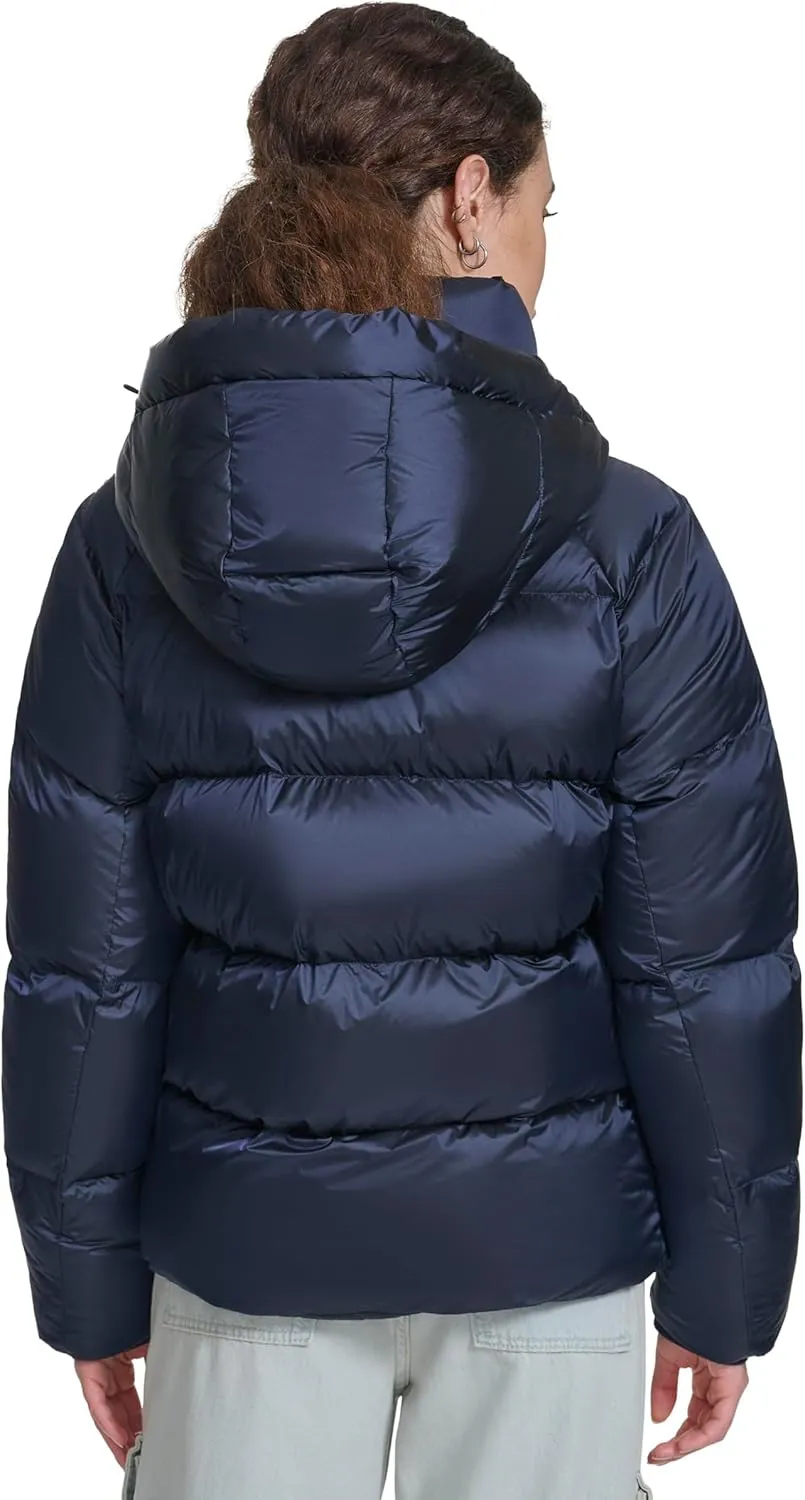 Champion Women's Quilted Mid-Weight Puffer Jacket with Hood