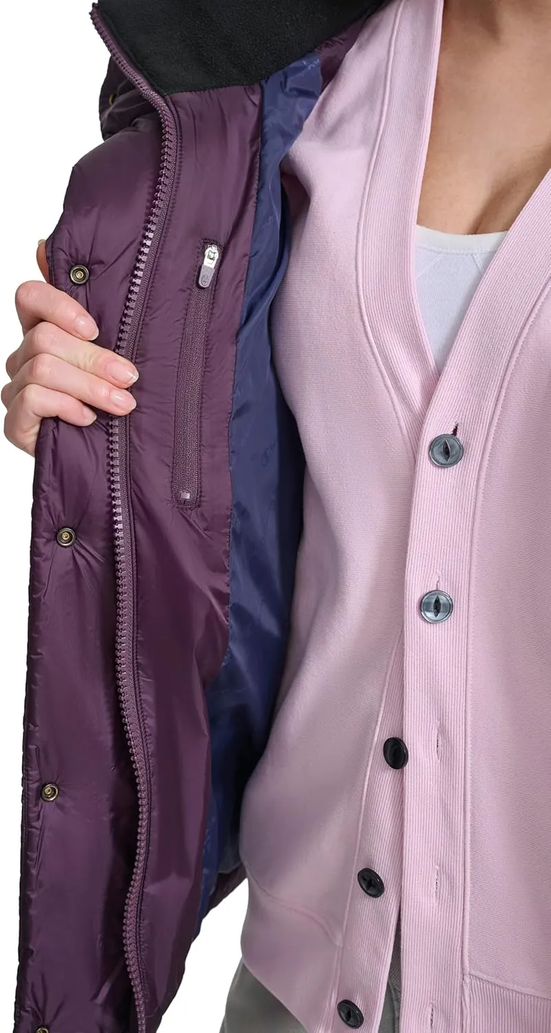 Champion Women's Quilted Mid-Weight Puffer Jacket with Hood