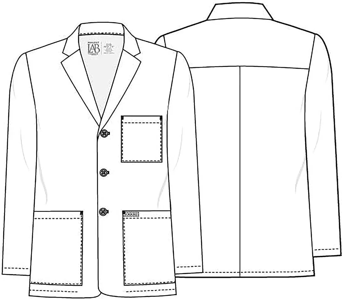 Cherokee Men Scrubs Lab Coat 30" Consultation CK401