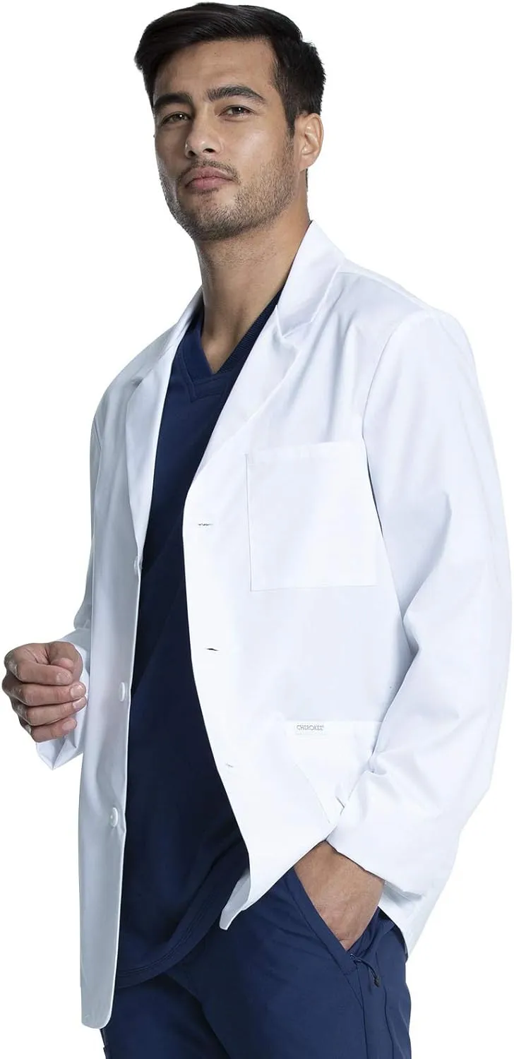 Cherokee Men Scrubs Lab Coat 30" Consultation CK401